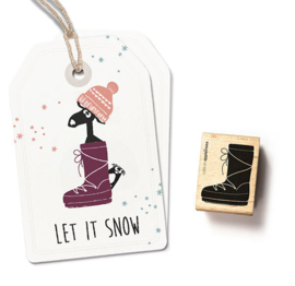 Cats on Appletrees - Stempel Winterlaars