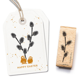 Cats on Appletrees - Stempel Wilgenkatjes