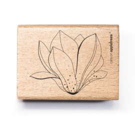 Cats on Appletrees - Stempel Bloesem Magnolia (Geschetst)