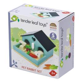 Tender Leaf Toys - Huisdierenset Konijnen