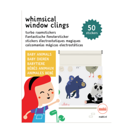 Makii - Window Clings (Raamstickers) - Baby Animals