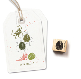 Cats on Appletrees - Mini Stempel Walnoot