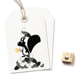 Cats on Appletrees - Mini Stempel Eikel Open