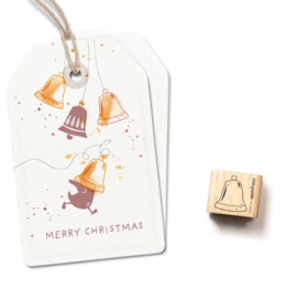 Cats on Appletrees - Mini Stempel Kerstbel