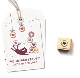 Cats on Appletrees - Mini Stempel Jam Koekje Hart