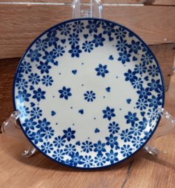 261 Bunzlau gebaksbord 16 cm