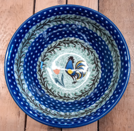 058 Bunzlau nestschaal 17 cm Unikat