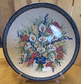 223 Bunzlau dinerbord Unikat 26,5 cm