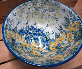 057 Bunzlau nestschaal 20 cm Unikat