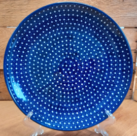 257 Bunzlau dinerbord Unikat 25,5 cm