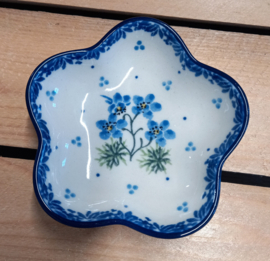 G80 Bunzlau theetipje / schaaltje bloem