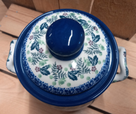 179 Bunzlau knoflookpot Unikat 900 ml