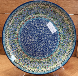 257 Bunzlau dinerbord Unikat 25,5 cm