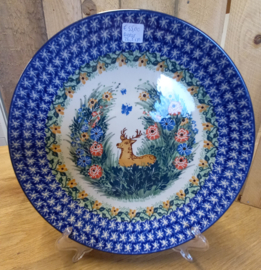 223 Bunzlau dinerbord Unikat 26,5 cm