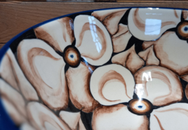 057 Bunzlau nestschaal 20 cm Unikat