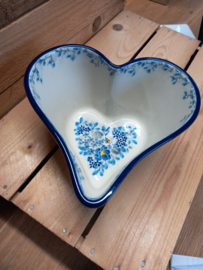 81 Bunzlau hartjesschaal Unikat