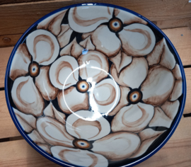 057 Bunzlau nestschaal 20 cm Unikat