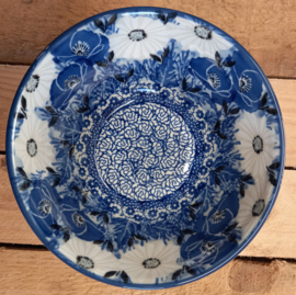 059 Bunzlau nestschaal 14 cm Unikat
