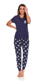 Pyjama navy vrouw