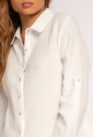 Witte Tetra Blouse