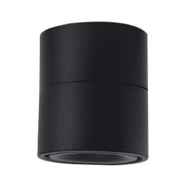 Plafondlamp rond | Ancona | 7W | Zwart | 4000K