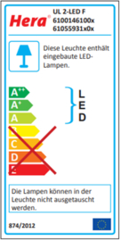 Keukenverlichting dimbaar | HERA Amberg | 5 keukenspots