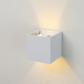 Buitenlamp | Cube | Wit | IP65 | dim to warm