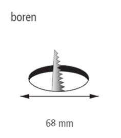 Keukenverlichting dynamisch | HERA Bremen RVS | 5 spots