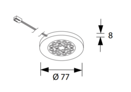 Keukenverlichting | HERA Essen | 1 keukenspot