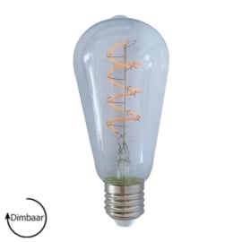 LED Lamp E27 | Edison | helder | 4W | 2200K | Ø64