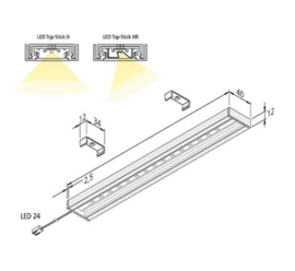 Keukenverlichting dynamisch | HERA Augsburg | 900mm