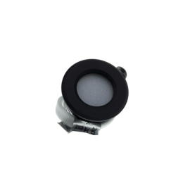 LED inbouwspot | 3,4W | rond | zwart | IP44