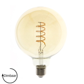 LED Lamp E27 | dimbaar | Globe-S | amber | 4W | 2200K