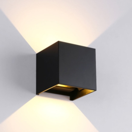 Buitenlamp | Cube | Zwart | IP65 | dimbaar