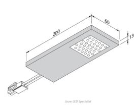 Keukenverlichting | THEBO | Libris | touch dimmer