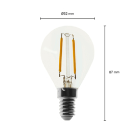 LED Lamp E14 | Peer | Helder | 2W | 2200K