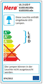 Keukenverlichting | THEBO | Tunis | Basic | Set van 4