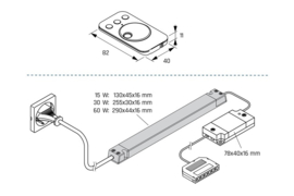 L&S Startset Frankfurt 30W | 1 zone | zwart