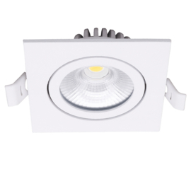 LED inbouwspot | 6W | vierkant | wit | IP22