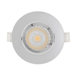 LED inbouwspot | 6W | rond | chroom | IP44