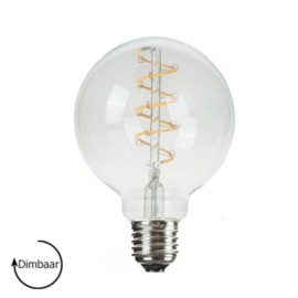 LED Lamp E27 | dimbaar | Globe-S | helder | 4W | 2200K