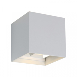 Buitenlamp | Cube | Wit | IP54 | PVC