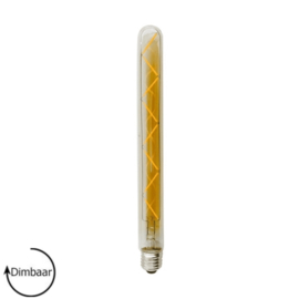 LED Lamp E27 | dimbaar | Buis-L  | Amber | 4W | 2500K