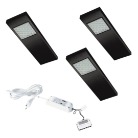 Keukenverlichting | THEBO | Libris | zwart | schakelaar