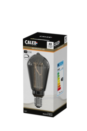 Calex LED Lamp dimbaar ST64 titanium 3,5W 2000K 40lm