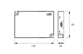 L&S startset 1-kanaal MEC Driver (24V) - Zigbee module