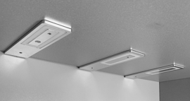 Keukenverlichting | Flat | LED | RVS | 3 spots