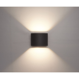 Buitenlamp | Cube | Rond | Zwart | IP65 | dimbaar