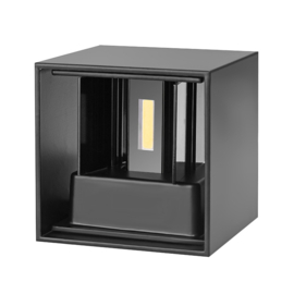 Buitenlamp | Cube | Grijs | IP54 | PVC