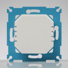 Duo LED Dimmer | ION | mat witte afdekplaat | 2x 0.3-200 WATT
